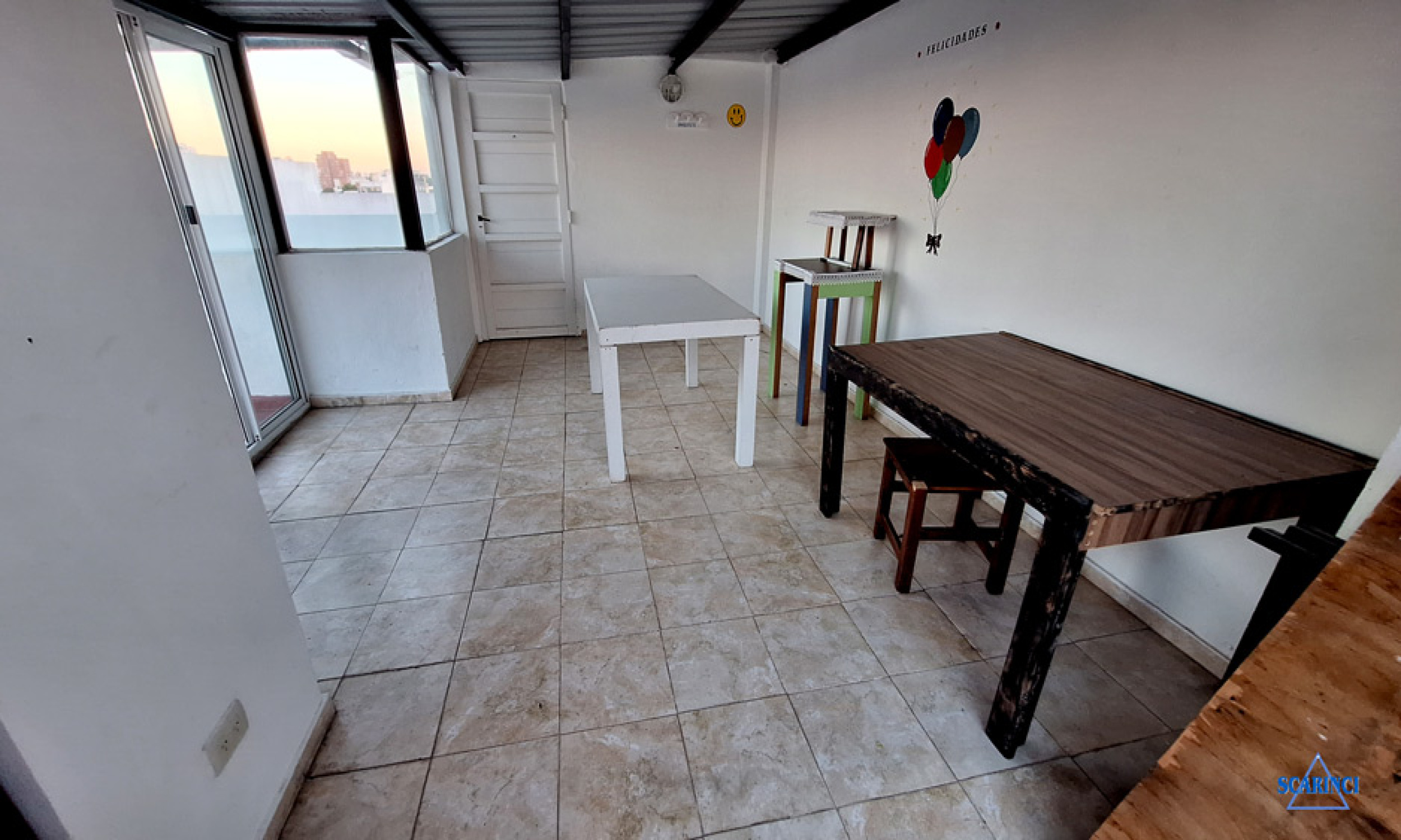 Monoambiente en venta con balcón y SUM, Sáenz Peña, Tres de Febrero  