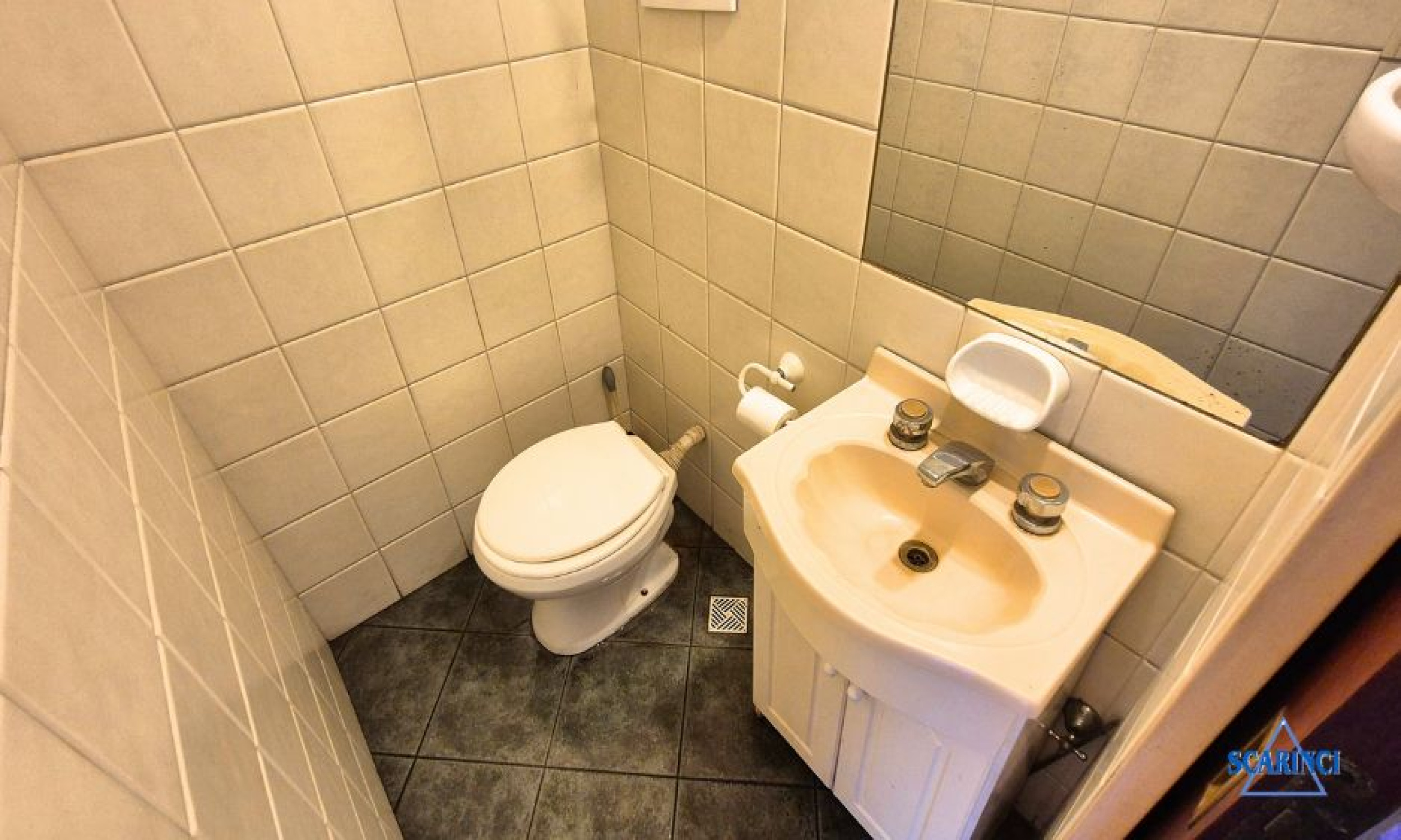 Venta de Triplex de 4 ambientes con cochera en subsuelo y fondo libre apto jardín o patio Palomar.