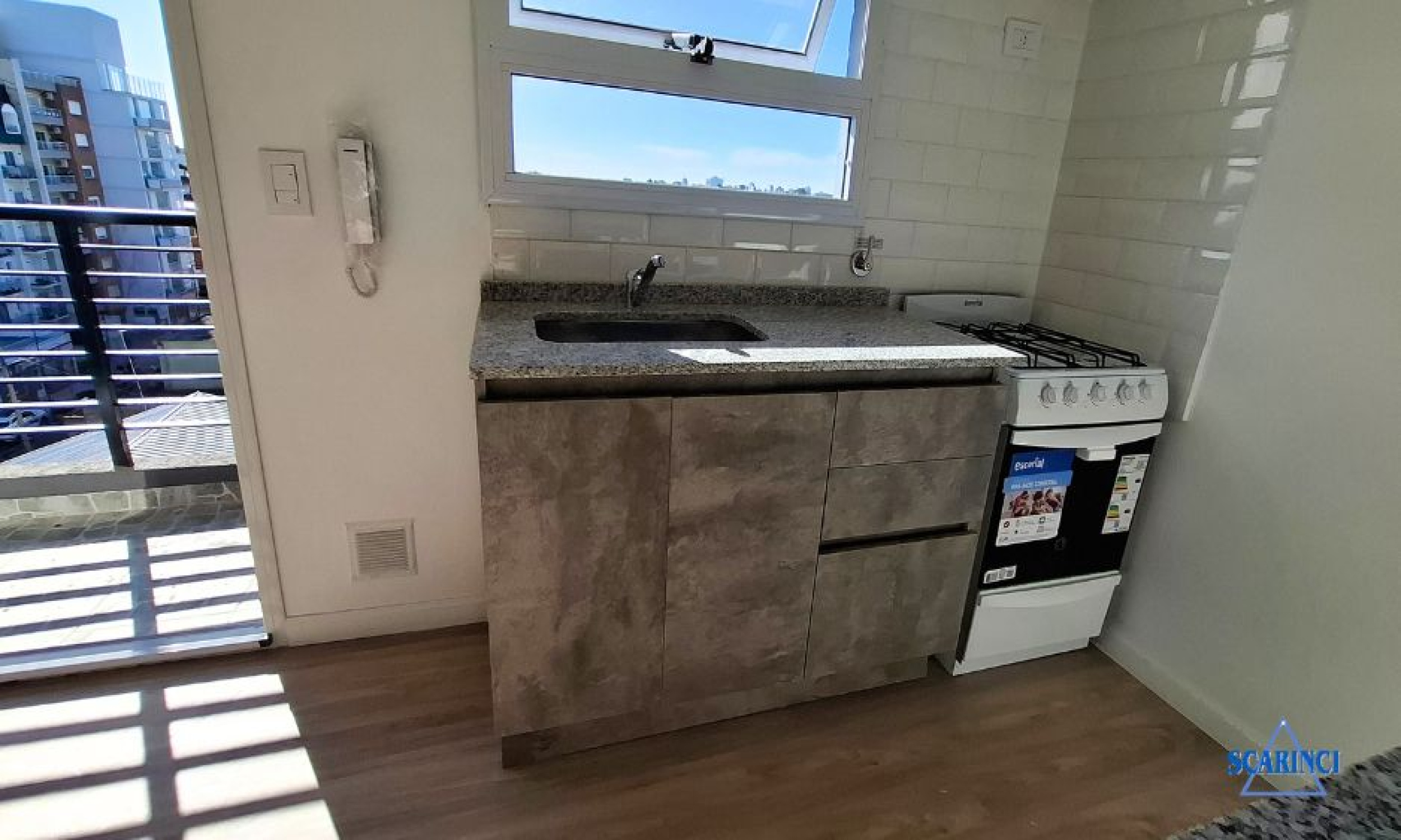 Venta Departamento Monoambiente A Estrenar Apto Profesional, con Balcón Sáenz Peña.