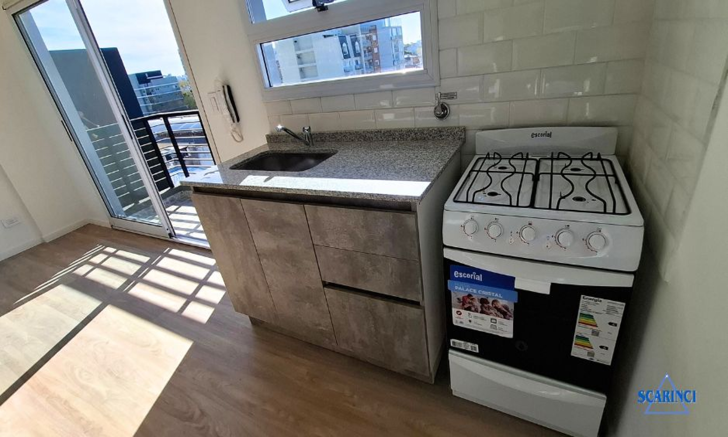 Venta Departamento Monoambiente A Estrenar Apto Profesional, con Balcón Sáenz Peña.